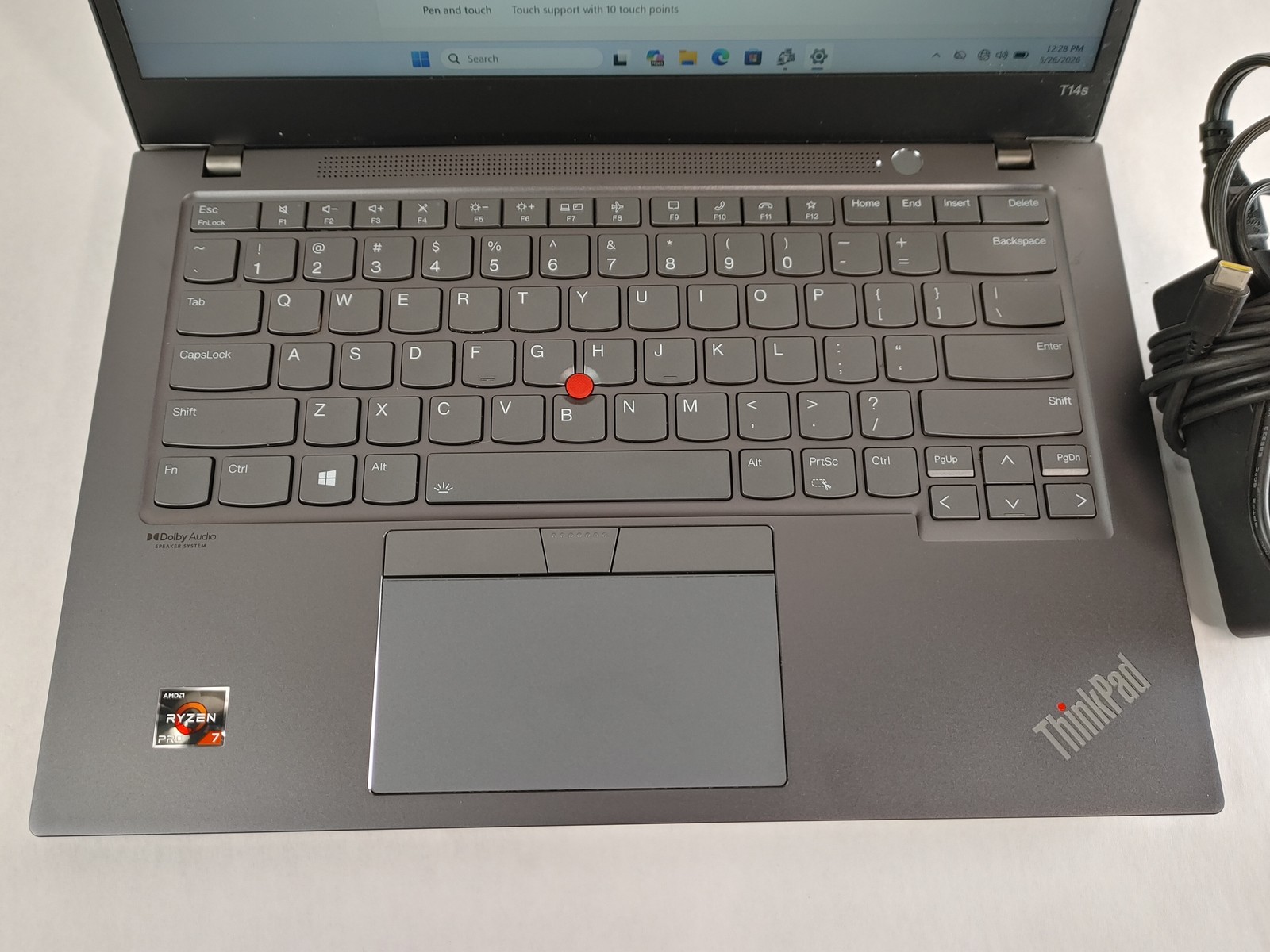 Lenovo ThinkPad T14s Gen 2, 14-Inch Laptop, with Ryzen 7 Pro, Windows 11 Pro