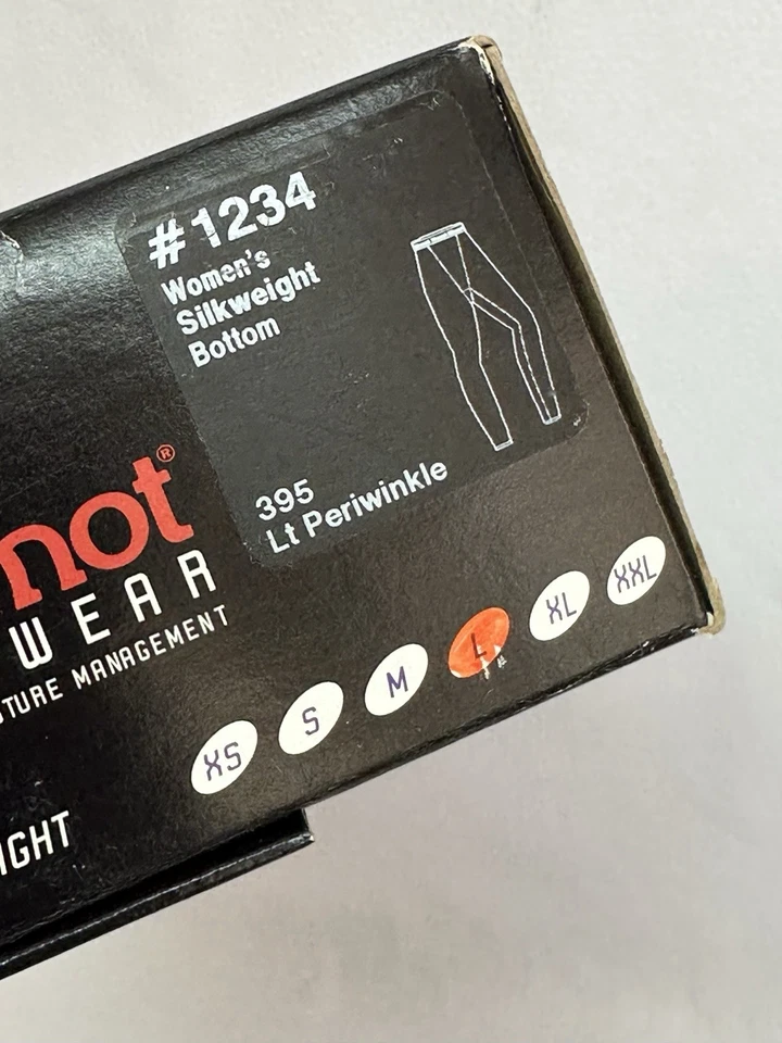 Ropa interior larga Marmot para mujer grande azul periwinkle leggings capa base pantalones Foto 3 de 4