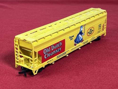 HO Scale "Old Dutch Cleanser" ACFX 173402 Tyco Yellow Hopper Car VTG - Hong Kong - Picture 7 of 15