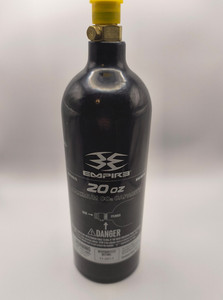 Empire 20 oz CO2 Paintball Tank Bottle  Aluminum Cylinder Pin Valve Empty
