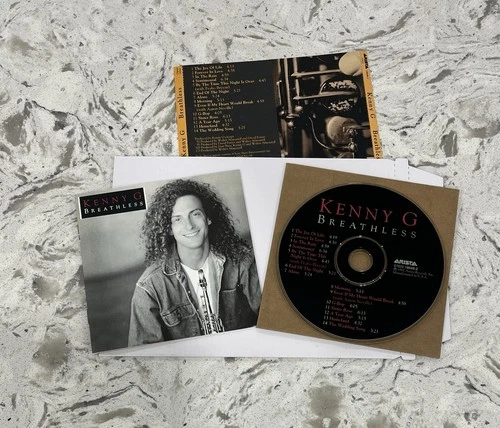 Kenny G Breathless CD *No Jewel Case*