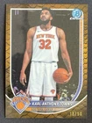 2025 Bowman Basketball Reptilian Gold Refractor Karl-Anthony Towns #BCV-64