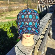 Ladies Black Western Jewels BLING Trucker Hat NEW No Tags