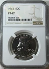 1962 50C Proof Franklin Half Dollar NGC PF67