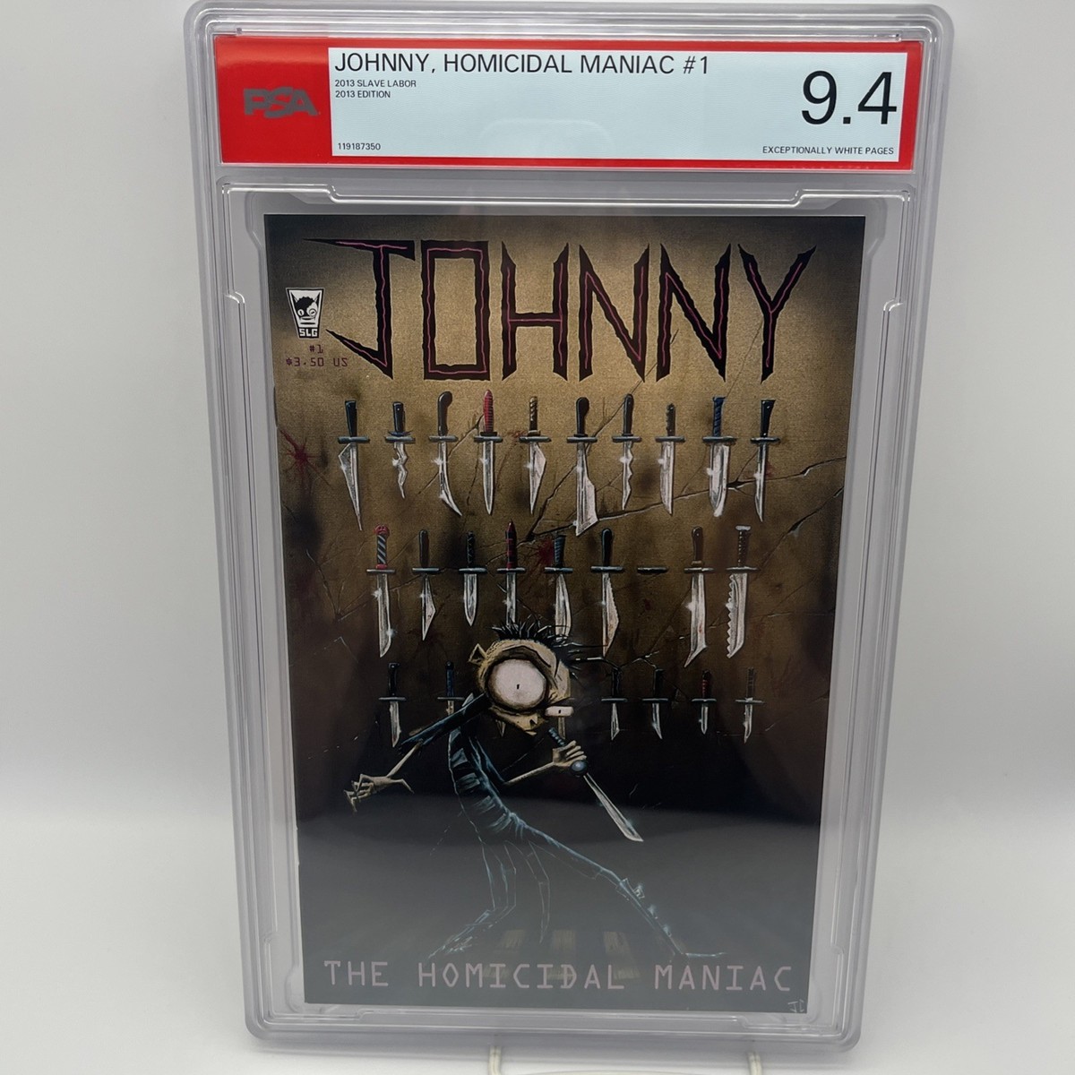 Johnny the Homicidal Maniac 2013 #1 PSA 9.4 White Pages 1st Print