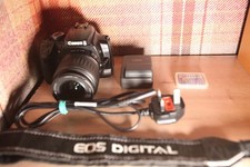 Canon EOS 400D 10.1 MP Digital SLR Camera -Kit W/Lens,Strap Battery, Charger