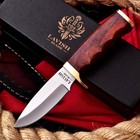 Handmade Bushcraft Hunting Knife J2 Steel Blade Rosewood Handle with Sheath Gift