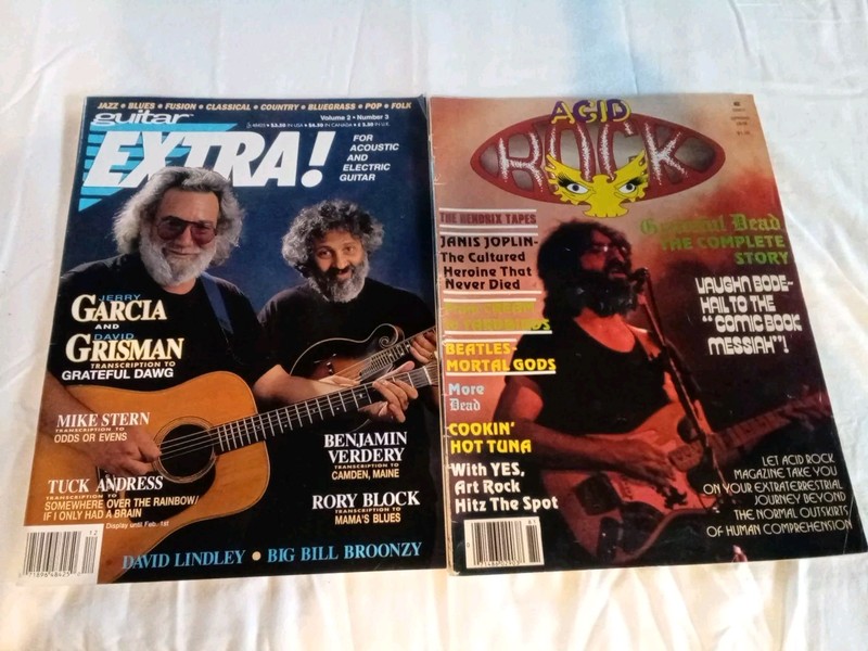  Jerry Garcia  Grateful Dead David Grisman 1978 Janis Joplin Magazine Relix