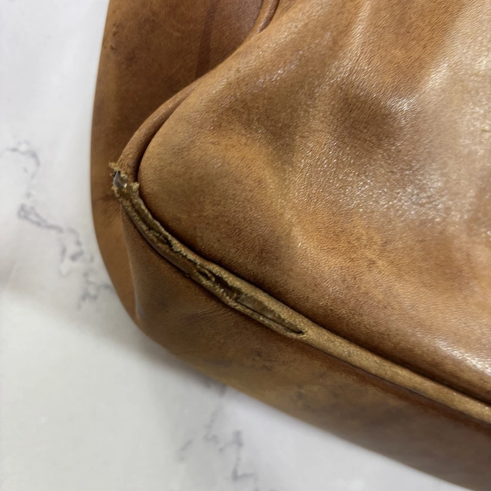 Bolso Maletín Mensajero Coach Vintage Cuero Marrón Lexington Años 90 Retro Bolso de Trabajo Foto 3 de 4