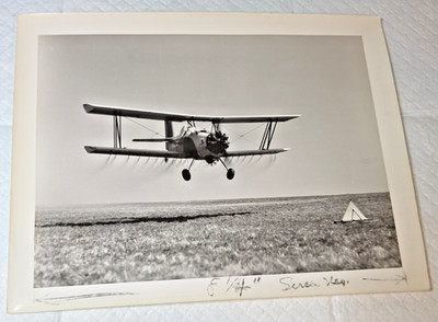 Vintage 8X10 Photo Grumman Aircraft Engineering Ag-CAT  BYPLANE 60687