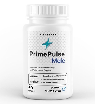 (1 Pack) Prime Pulse Advanced Male Pills PrimePulse Vitamin Supplement 60Caps