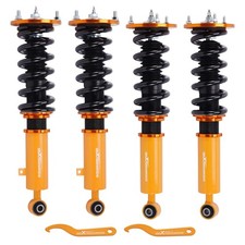 24 Click Damper Adj. Coilover Suspension Lowering Kits For Toyota Supra 86-92 24 Click Damper Adj. Coilover Suspension Lowering Kits For Toyota Supra 86-92