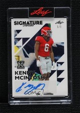 2023 Leaf Signature Series Street Art Pattern 15 Kenny McIntosh #BA-KMI Auto 0o9