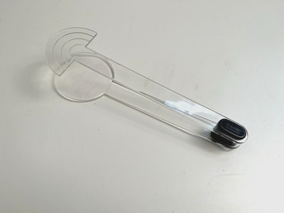 Vintage Guzzini Salad Servers Clear Mod Retro Midcentury Acrylic Xlnt!!!!