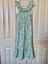 Lilly Pulitzer Zetta Midi Dress Multi Lil Sun Of A Bun