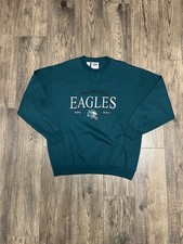 VINTAGE 90 s PHILADELPHIA EAGLES CREWNECK SWEATSHIRT Lee Sports Mens Size Large