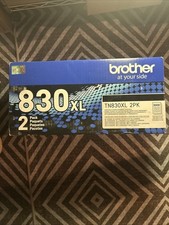 Brother TN830XL2PK High-Yield Black Toner 2-Pack 3000 Pages
