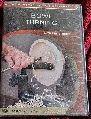 A Fine Woodworking DVD Work Shop. Bowl Turning With Del Stubbs.