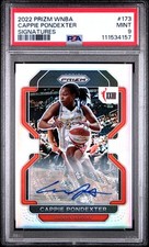 2022 Panini Prizm Wnba #173 Cappie Pondexter Signatures AUTO PSA 9