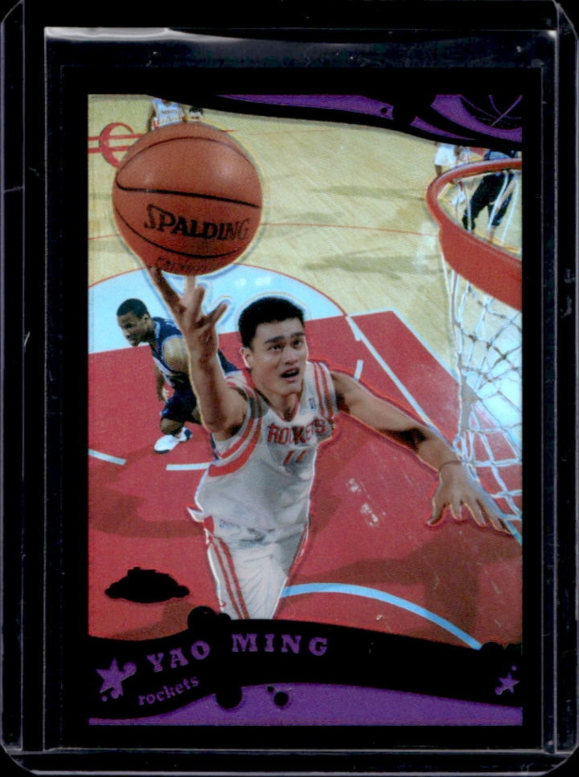 2005-06 Topps Chrome Yao Ming Refractor Black #/399 Rockets