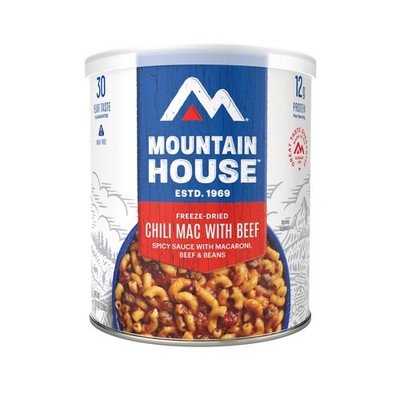 	Mountain House Chili Mac with Beef #10 Can | Freeze Dried Survival & Emergency	