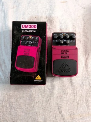Behringer Ultra Metal UM300 Distortion Guitar Effect Pedal