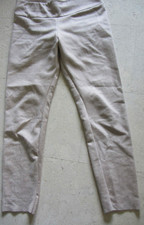 creme-beige Schlupfhose mit 8cm breitem Bund in S