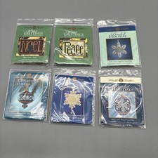 Lot Of 6 Mill Hill Winter Greeting Christmas Jewels Beaded Cross Stitch Kits