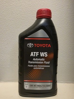 4 Quart Genuine Toyota ATF WS Automatic Transmission Oil Fluid OEM 00289-ATFWS