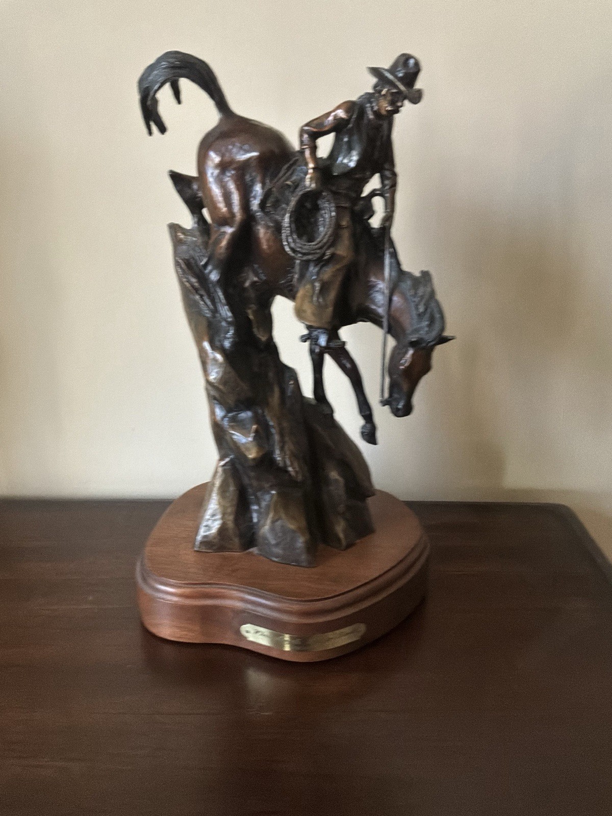 Ken Payne Bronze -  Where Angels Fear To Tread