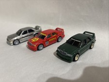 Hot Wheels Mercedes-benz 190e Lot Of 3 Loose Hot Wheels Mercedes-benz 190e Lot Of 3 Loose