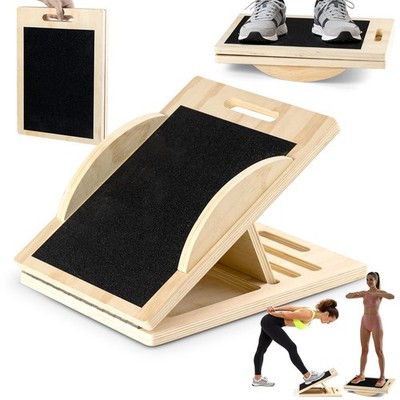 Schrägbrett Balance Board Beinstrecker Wadenstrecker Rutschfest für Kniebeugen