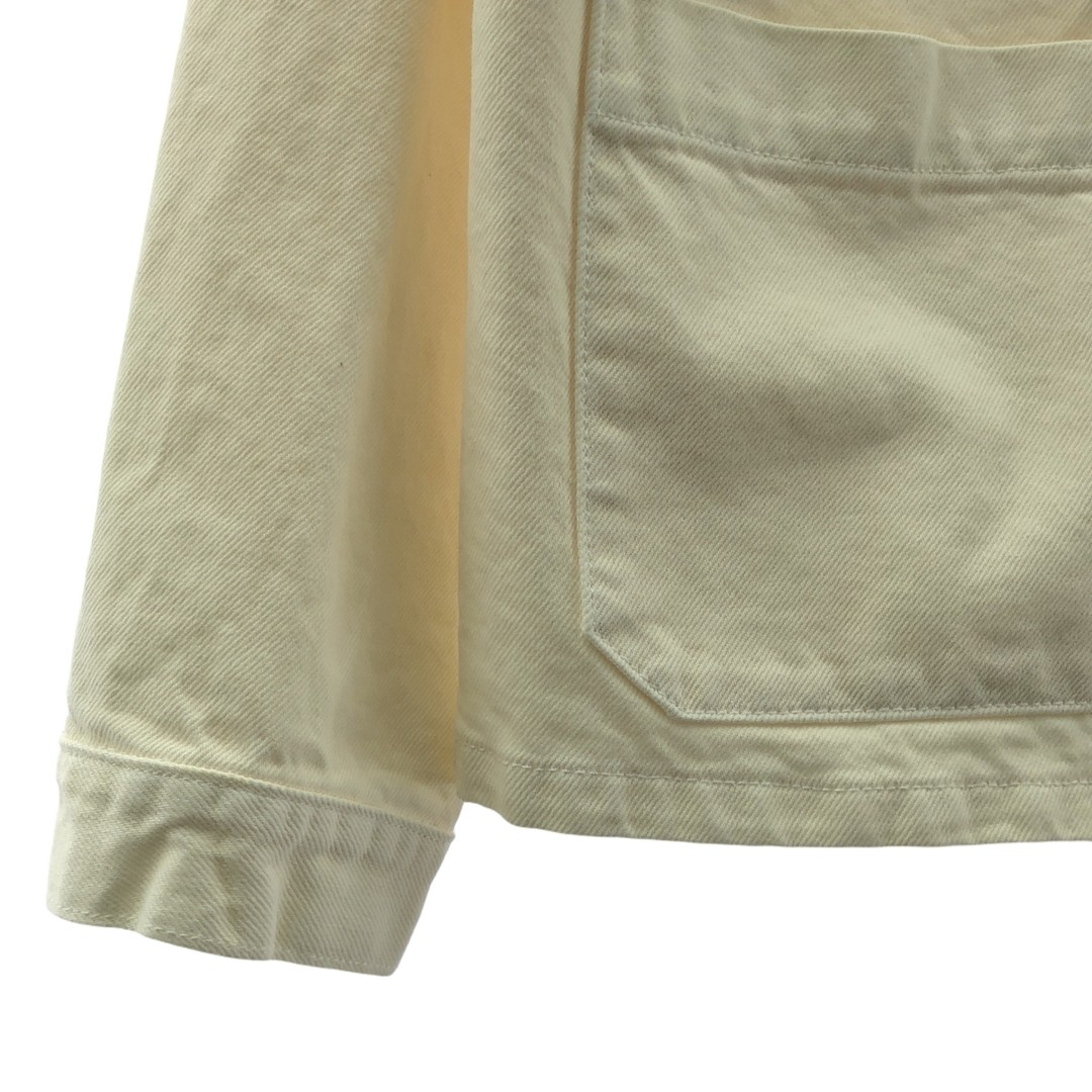 FILA THE ROW KURT JACKET Cart Tuta Denim Bianca S Donna Usata KLDR 0