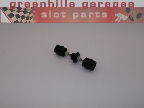 Greenhills Scalextric BMW 3.0 CSL Hinterachse & Räder - gebraucht - P6192