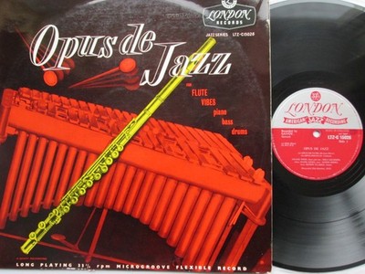 Opus de Jazz LP - Hank Jones - Frank Wess -Kenny Clarke -UK London 1956 LP  EX