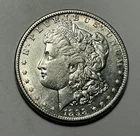 1898 S   MORGAN DOLLAR AU DETAILS