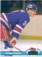 1991-92 Stadium Club #277 James Patrick - HKY