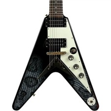 Epiphone Flying V 7 corde 2000 - dipinto personalizzato