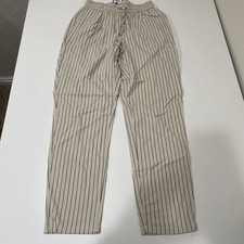 VERO MODA Loose fit Pants 'VMJesmilo' Ankle Pants in Greige Small