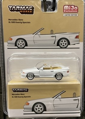 Tarmac Works Mercedes-Benz SL 500 Koenig Specials White MiJo Exclusives
