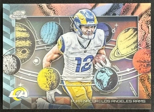 2025 Topps Cosmic Chrome Puka Nacua Base (RAW)