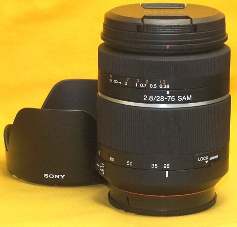 SONY AF 28-75mm F2.8 SAM A-mount Camera Lens