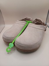 NEW Croc Classic Crafted Vegan Suede Clog-Milk Chocolate Size M:7 W:9 US