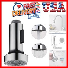 Pull Down Faucet Replacement Head, 2-Function G1/2 Kitchen Sink Spray Head, C...