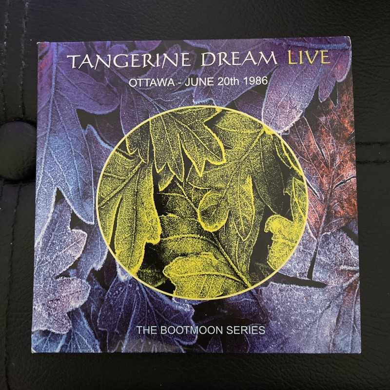 Tangerine Dream: "Arts Center,Ottawa 06/20/1986" 2 CD Bootmoon005CD Ltd.#Ed. [Q