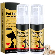 2Pc Pet Skin Treatment Spray for Dogs and Cats - Nature Soothing Solution for It