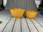 FIESTA 2 PC MARIGOLD PREP BAKING BOWL SET - 7 3/8” & 6 3/8” Dia. Post 86