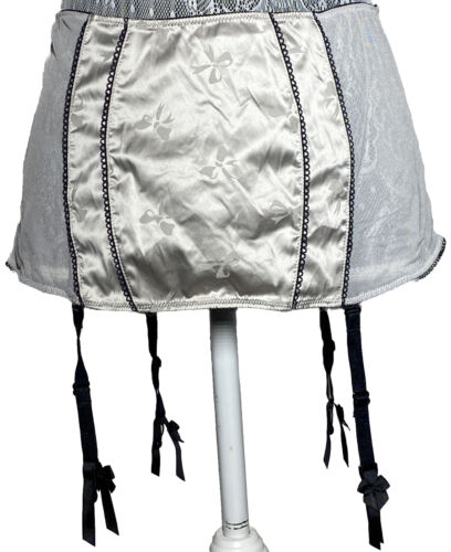 NEW Vintage 2008 Victorias Secret Sexy Little Things Garter Belt Skirt L Sissy - Picture 2 of 10