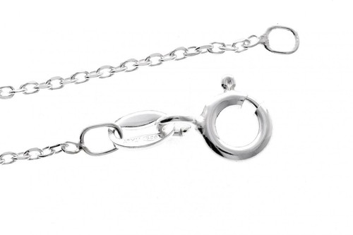 REAL ITALIAN 925 Sterling Silver Trace Chain 16" 18" 20" GCH001 UK Distributor - Picture 5 of 12