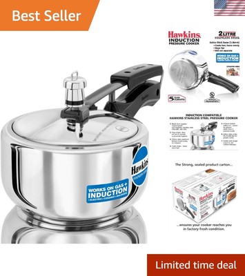 B25 Pressure cooker, 2 Litre, Silver